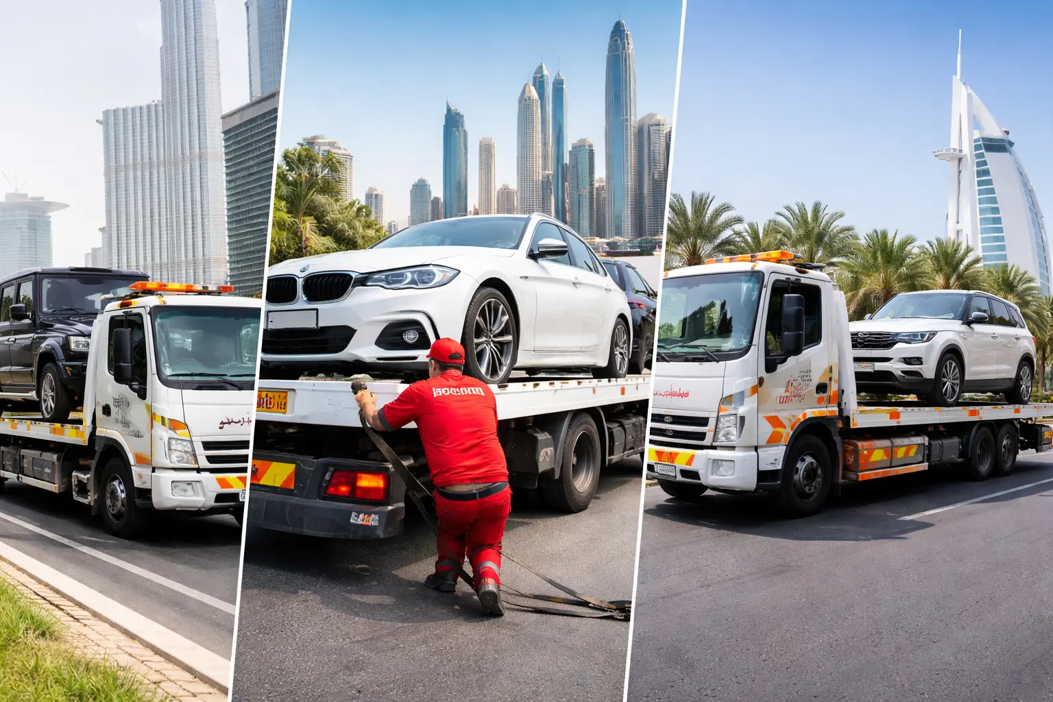 ريكفري دبي لنقل السيارات داخل دبي